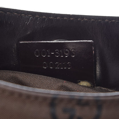 Gucci Nylon Monogram Shoulder Bag Brown 7 of 9