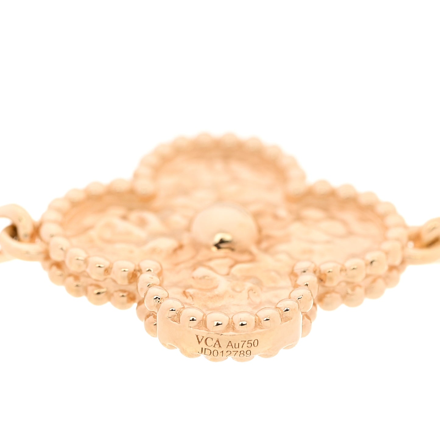 18K Yellow Gold 5 Motifs Vintage Alhambra Bracelet