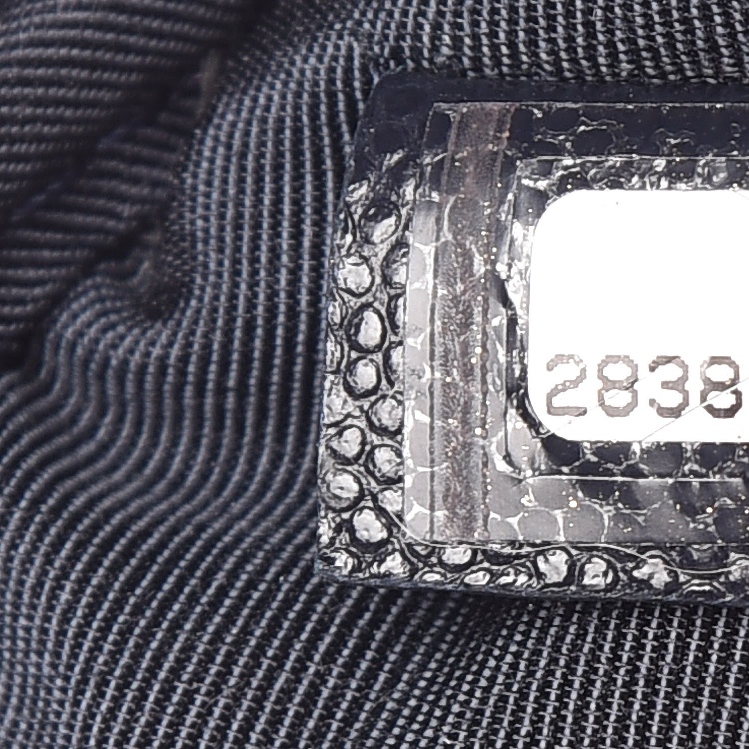 Chanel Caviar Quilted Small Cosmetic Case Navy 7 of 8