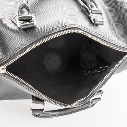 Louis Vuitton Epi Speedy 30 Black 6 of 7