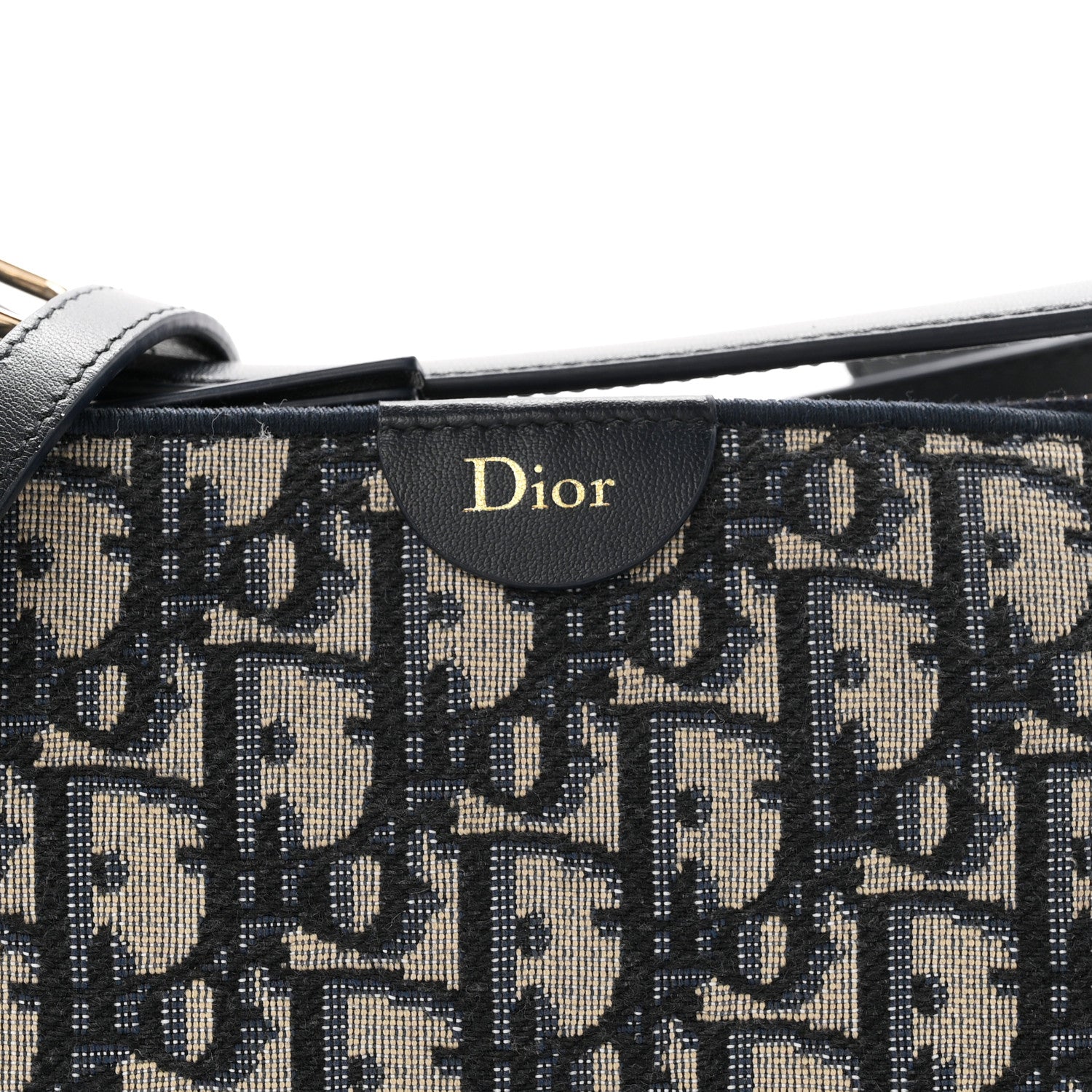 Christian Dior Oblique Nomad Pouch Blue 7 of 10