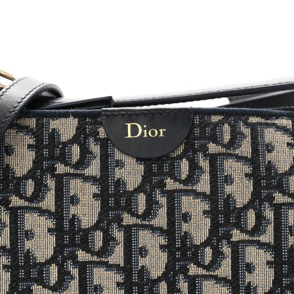Christian Dior Oblique Nomad Pouch Blue 7 of 10