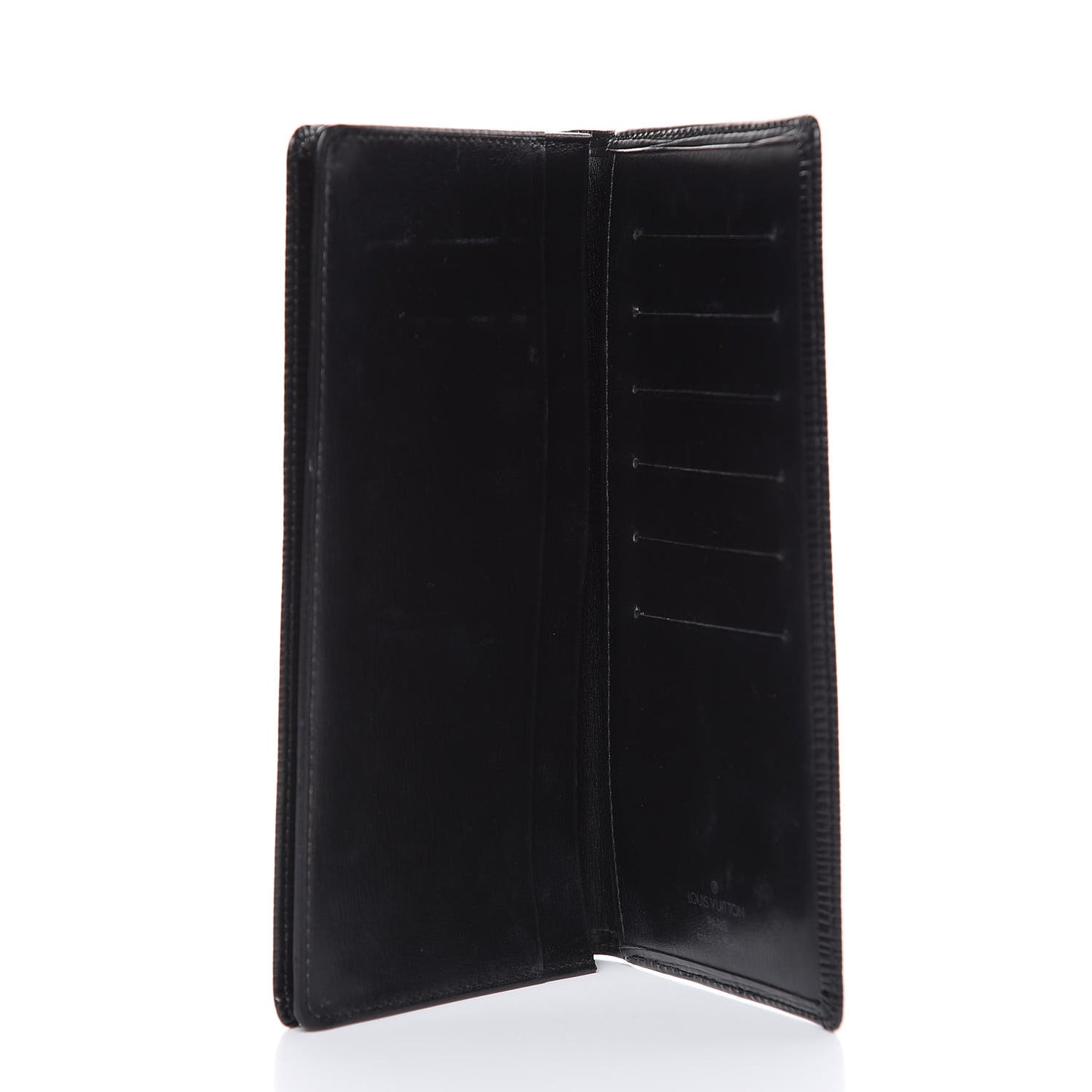 Epi Checkbook Organizer Wallet Black