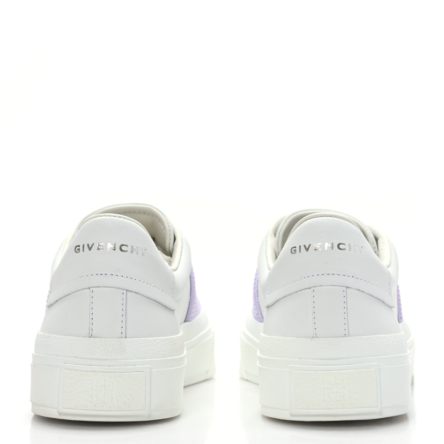 Givenchy Calfskin Band Logo Womens City Sport Sneakers 36.5 Lilac 5 of 8