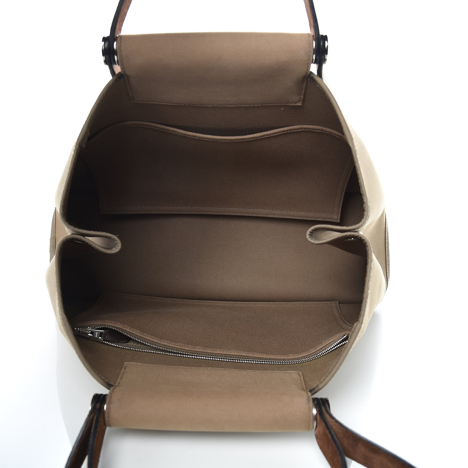 Hermes Toile Cabag 39 Etoupe 5 of 15