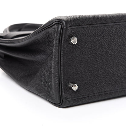 Hermes Togo Kelly Retourne 32 Black 8 of 9
