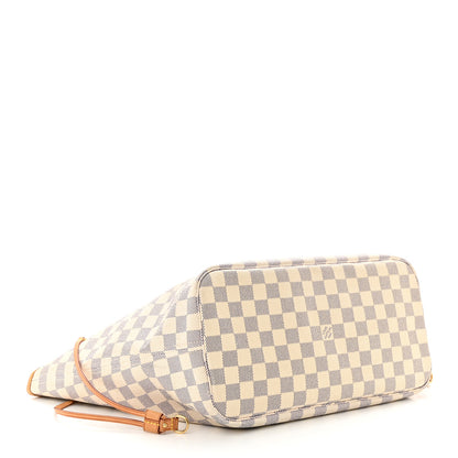 Louis Vuitton LOUIS VUITTON Damier Azur Neverfull MM 4 of 10