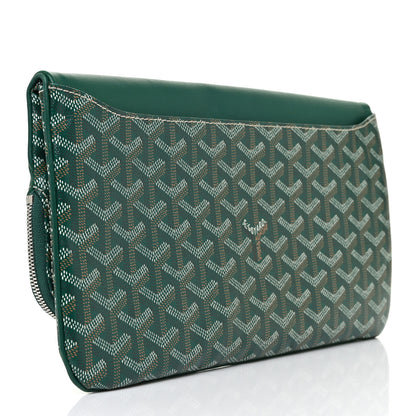 Goyard Goyardine Sainte Marie Soft Clutch Green 3 of 11