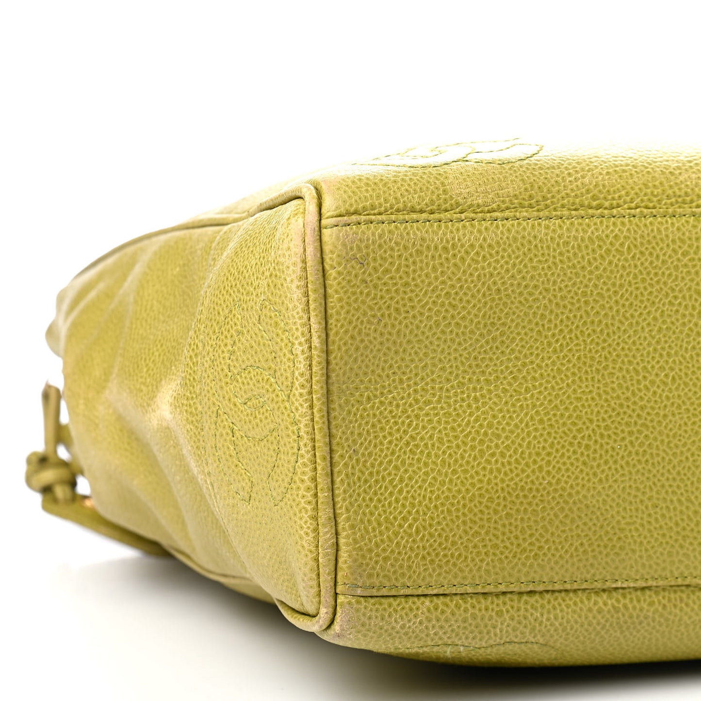 Caviar CC Shoulder Bag Green