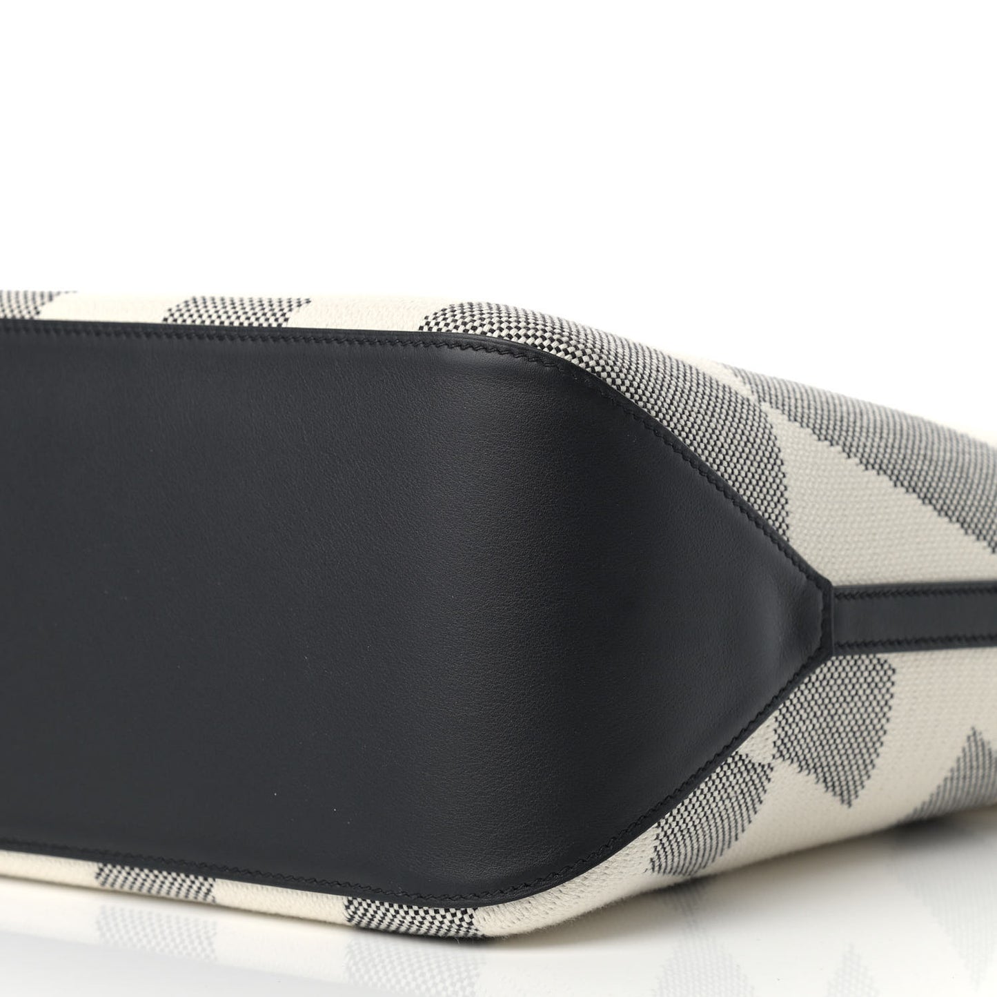 Swift H Canvas Cabas H En Biais 40 Black Ecru