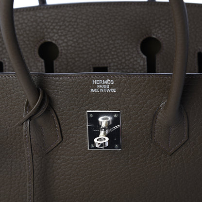 Hermes Fjord Birkin 35 Eucalyptus 5 of 8