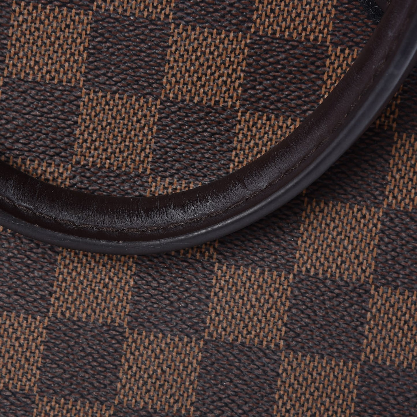 Cuir Taurillon Damier Ebene Normandy Black