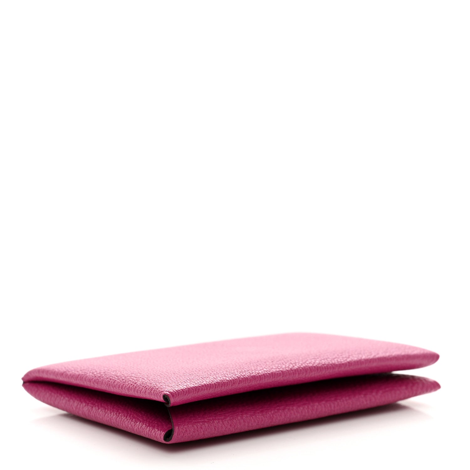 Hermes Chevre Mysore Calvi Card Case Rose Pourpre 4 of 6