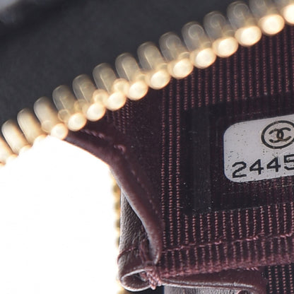 Chanel Caviar Quilted Zip Coin Purse Black 7 of 8