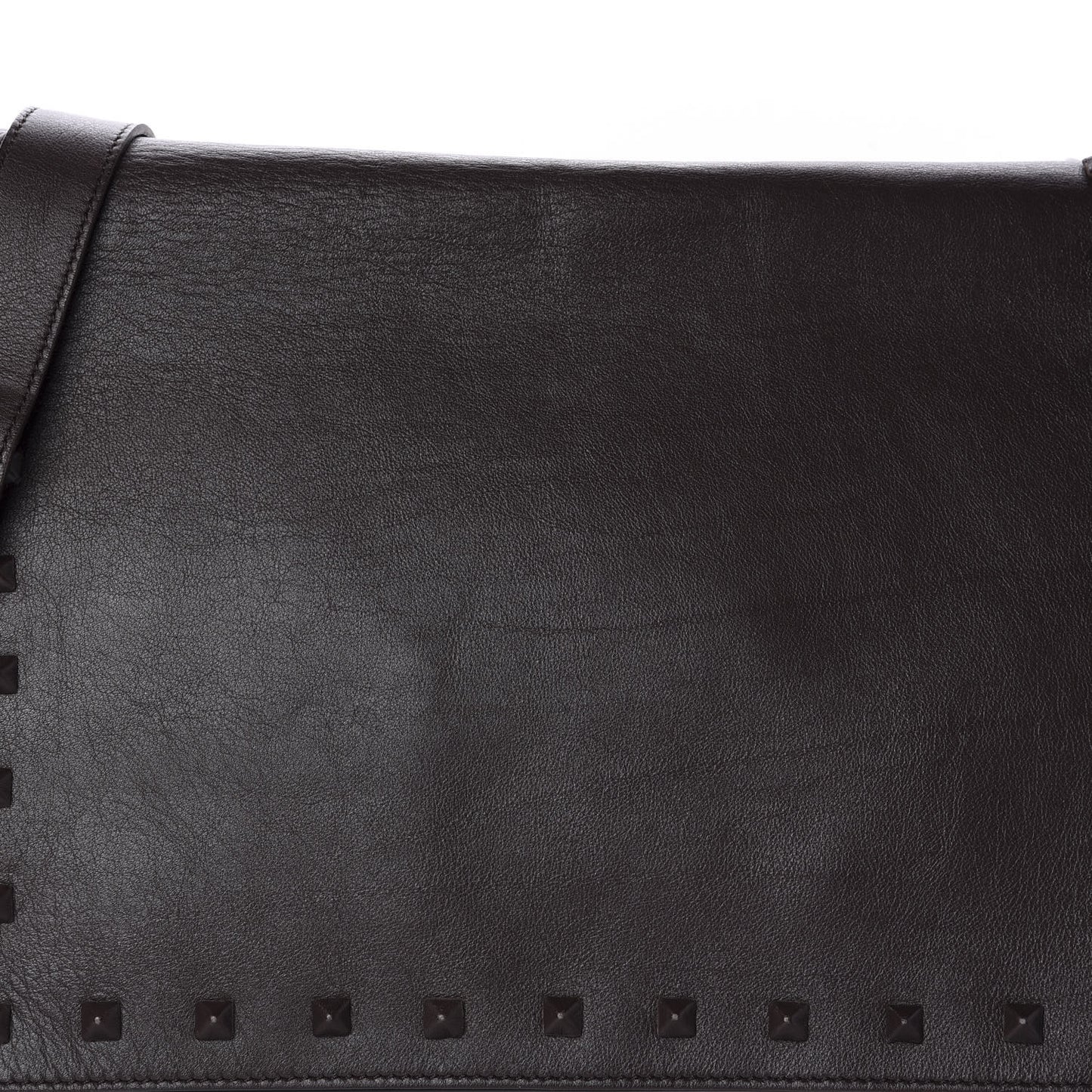 Vitello Rockstud Messenger Brown