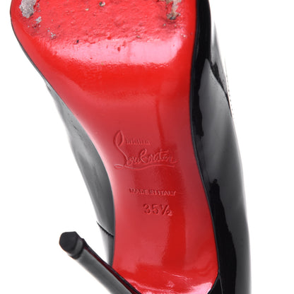 Christian Louboutin Patent So Kate 120 Pumps 35.5 Black 6 of 9