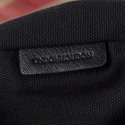 Burberry Canvas Mega Check Medium Rucksack Backpack Black 8 of 8