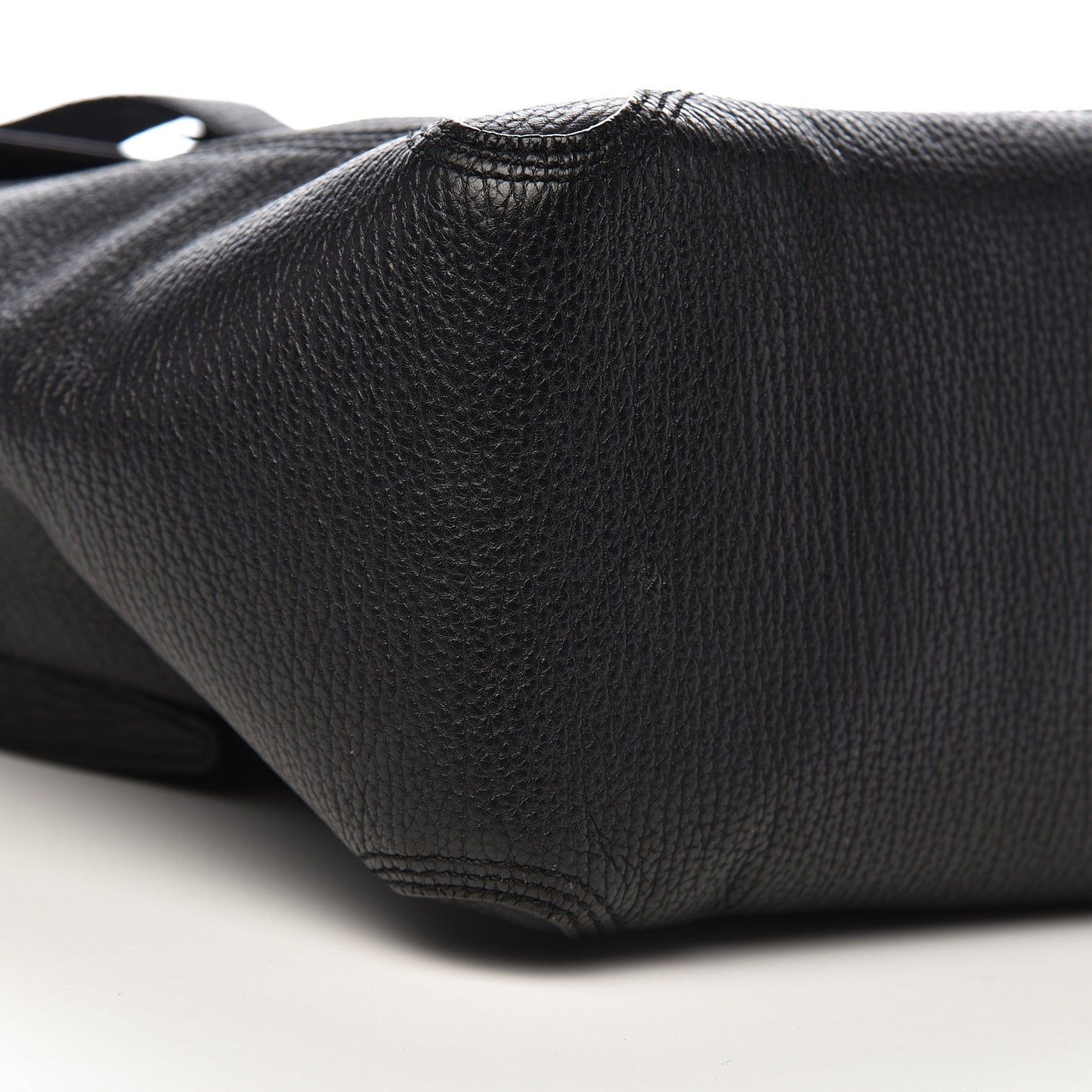 3.1 Textured Calfskin Large Pashli Satchel Black