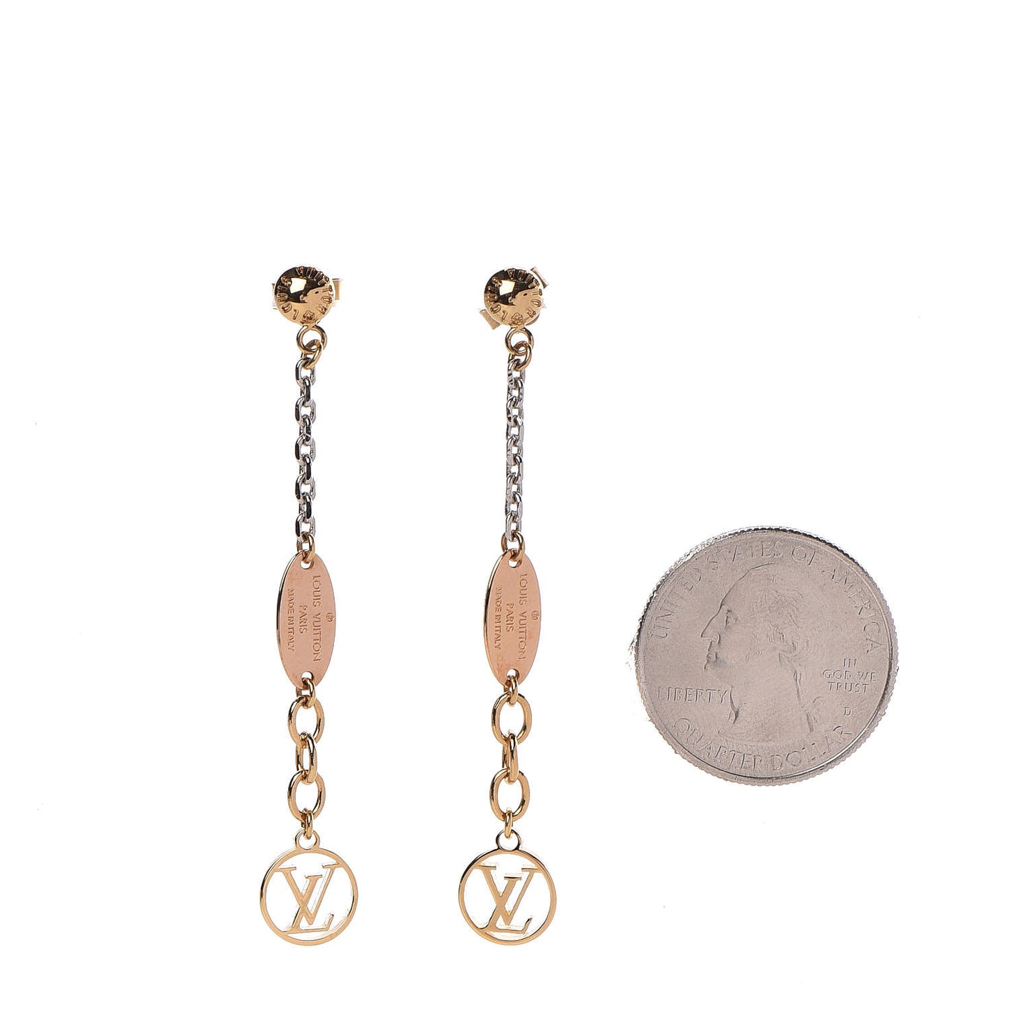 Logomania Earrings Gold