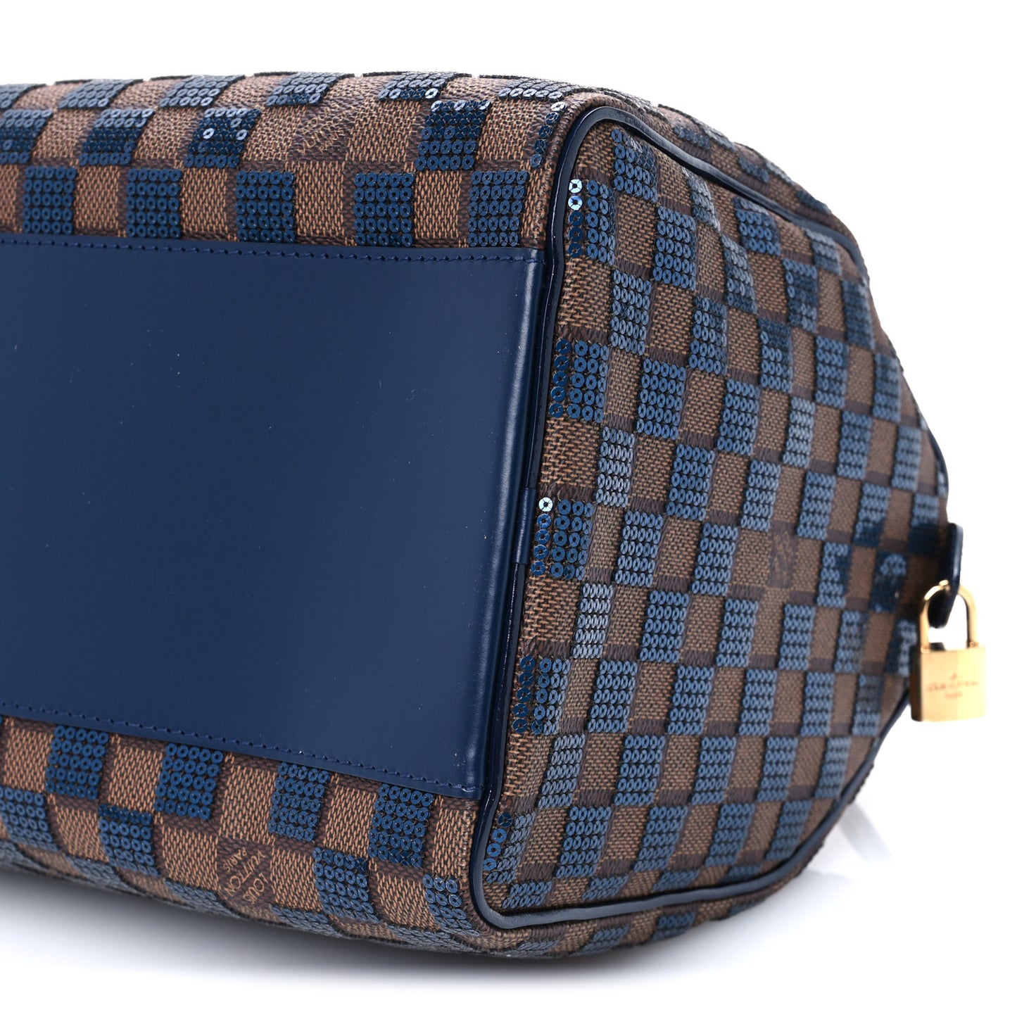 Damier Paillettes Speedy 30 Blue