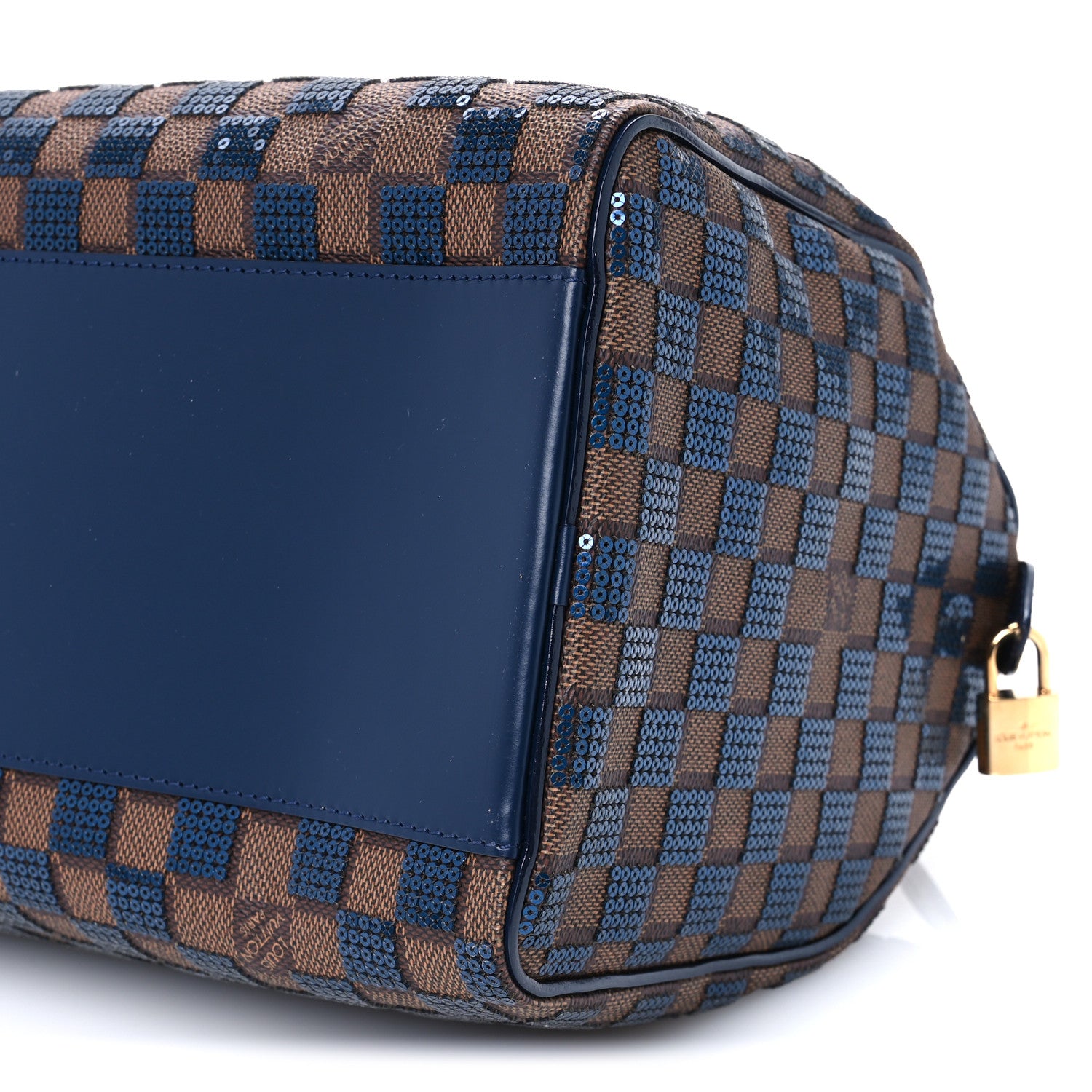 Louis Vuitton Damier Paillettes Speedy 30 Blue 11 of 11