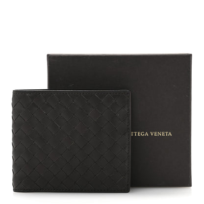 Bottega Veneta Nappa Intrecciato Bi-Fold Wallet Ebano 10 of 10