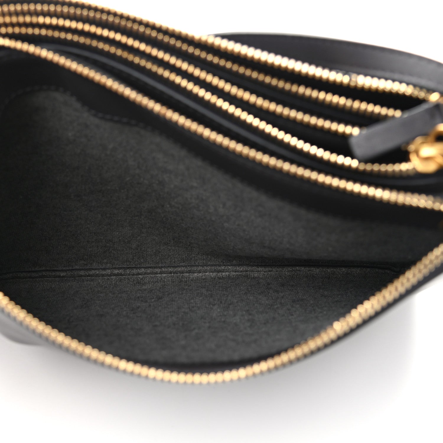 Celine Lambskin Large Trio Crossbody Bag Anthracite 7 of 11