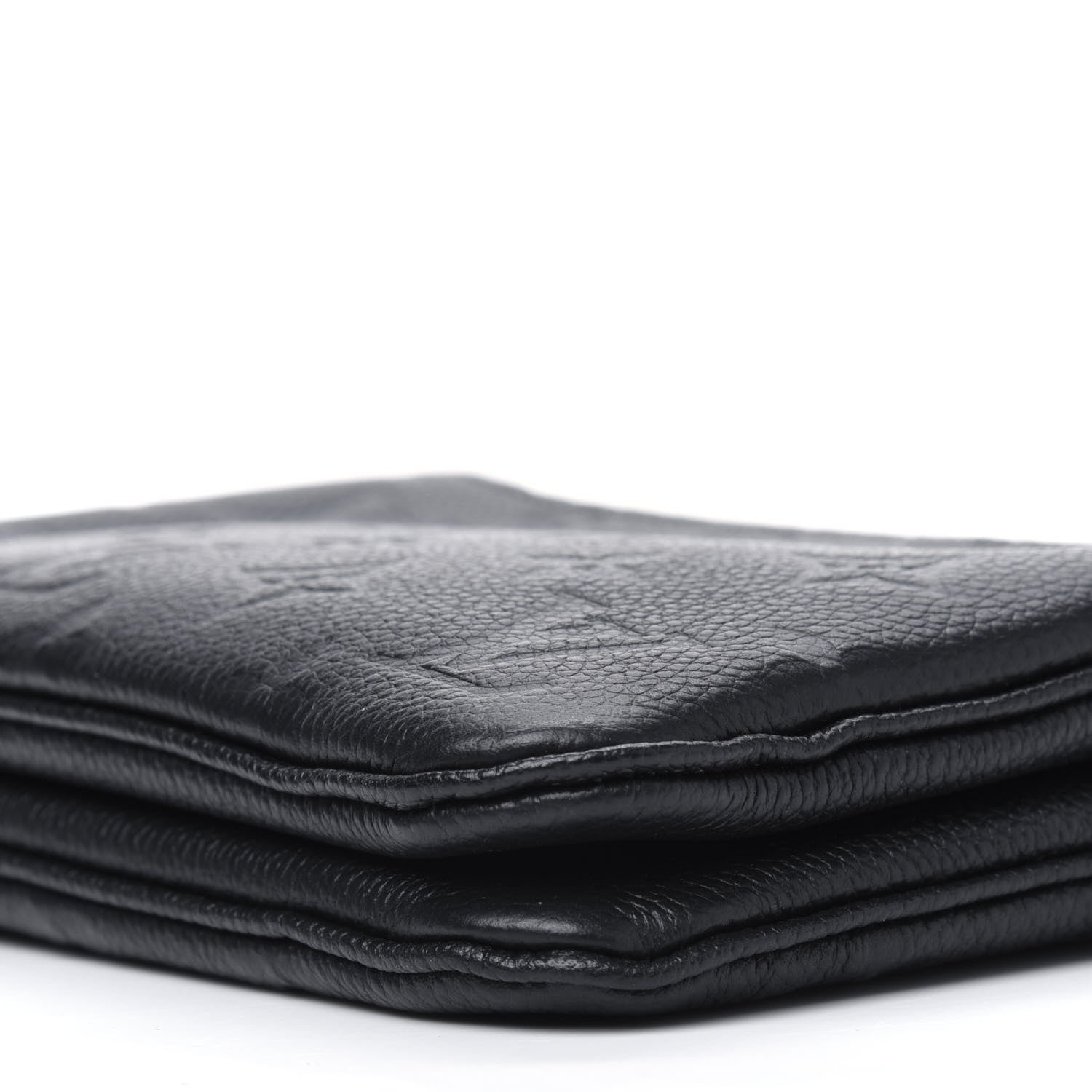 Louis Vuitton Empreinte Double Zip Pochette Black 9 of 9