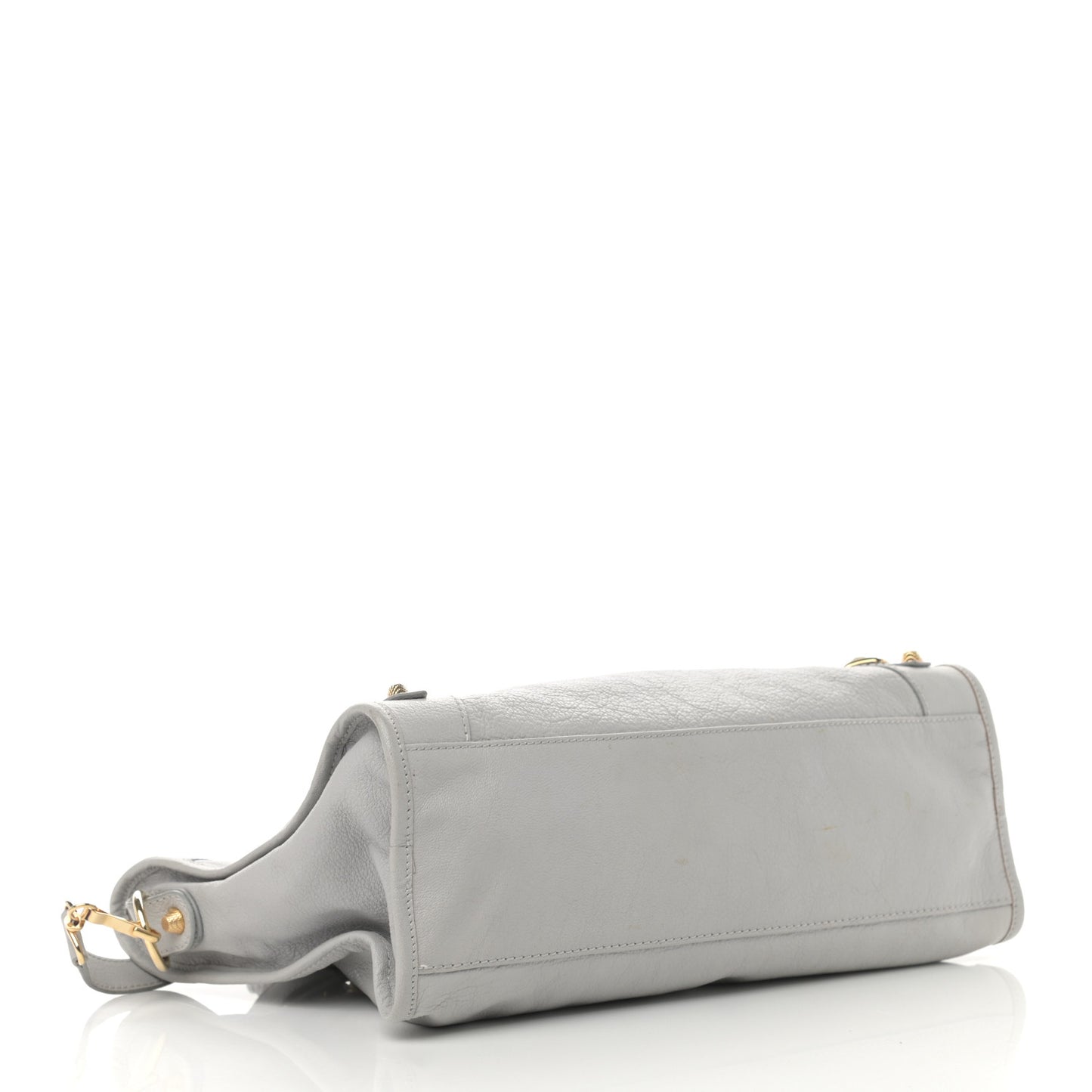 Chevre Giant 12 Gold Hardware City Gris Glace