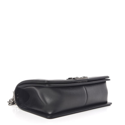 Chanel Calfskin Quilted Medium Boy Flap Black 3 of 10