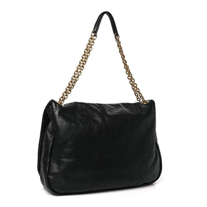 Saint Laurent SAINT LAURENT Lambskin Matelasse Monogram Large Jamie 4.3 Black 3 of 12