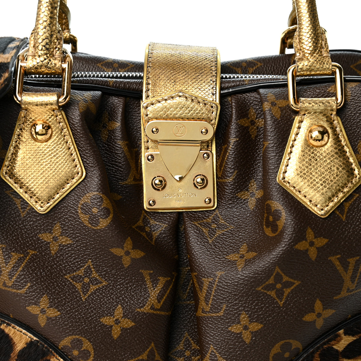 Monogram Leopard Adele