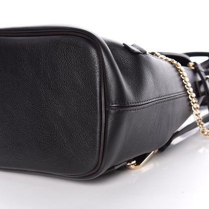 Chloe Suede Calfskin Small Faye Backpack Black 10 of 12