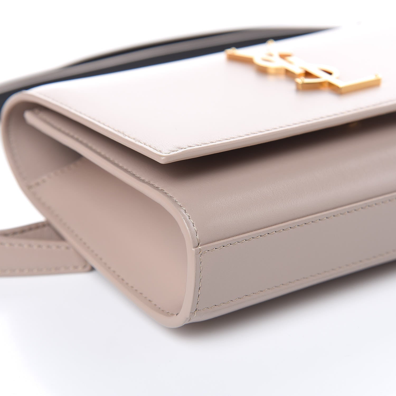 Saint Laurent Smooth Calfskin Monogram Kate Belt Bag Natural 7 of 8