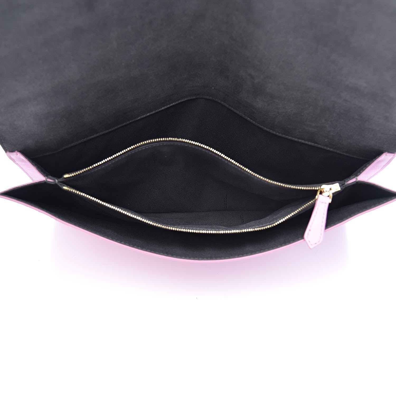 Fendi Vitello Flamingo Tube Macro Clutch Lavanda 5 of 8
