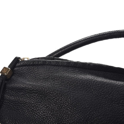 Chanel Grained Calfskin Tassel Hobo Black 12 of 12
