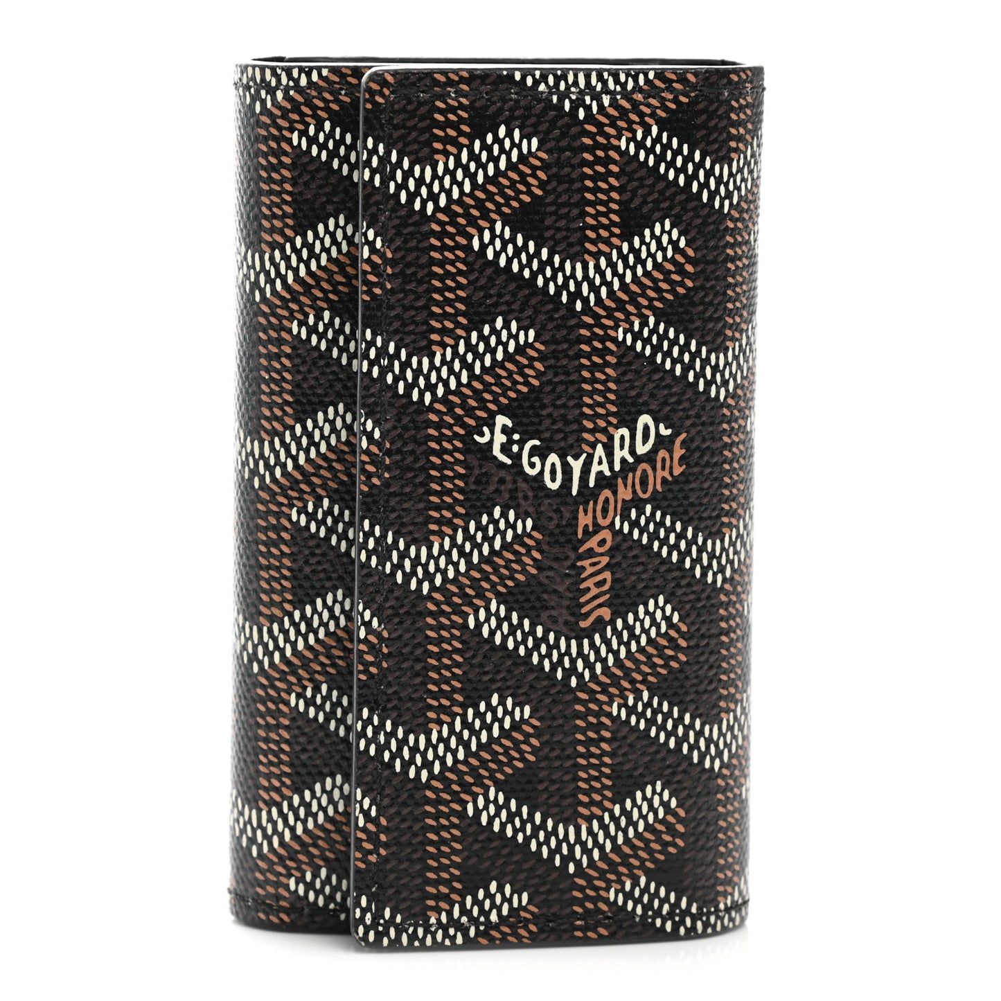 Goyardine Saint Michel 6 Key Holder Black