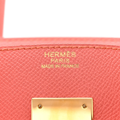 Hermes Epsom Birkin 30 Flamingo 6 of 10