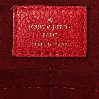 Louis Vuitton Calfskin Monogram Kimono Tote Cherry 6 of 13