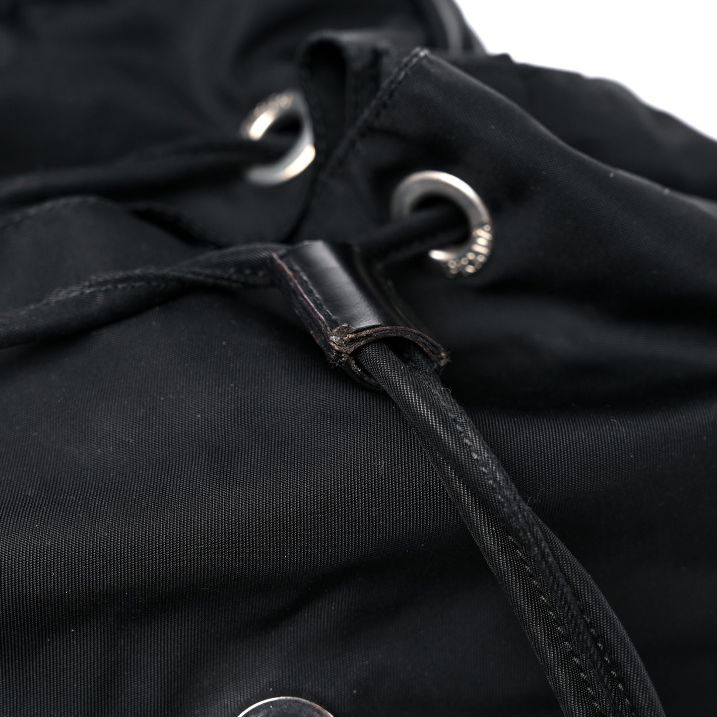 Nylon Vela Medium Backpack Black
