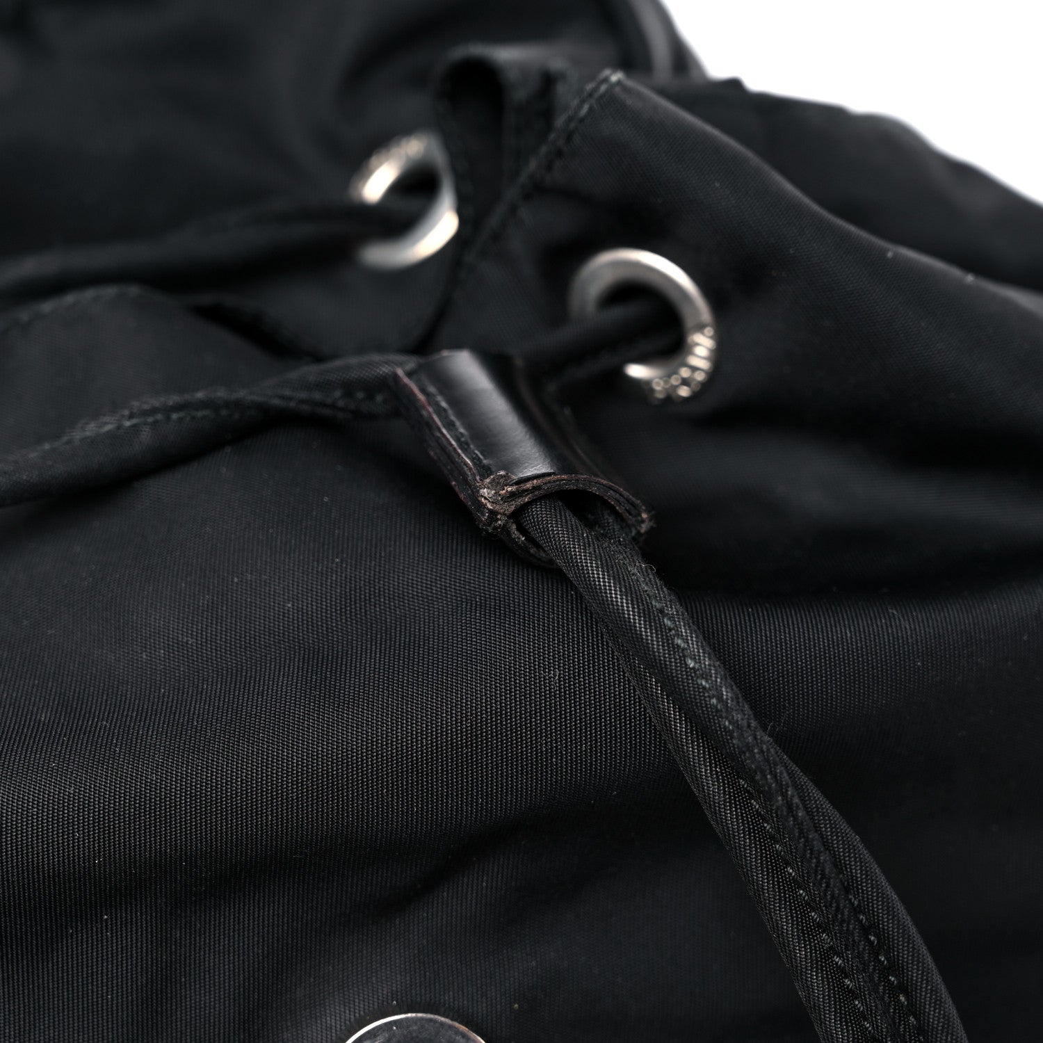 Prada Nylon Vela Medium Backpack Black 10 of 14