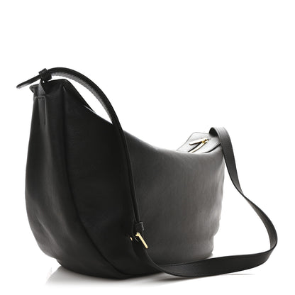 Mansur Gavriel Soft Calfskin Moon Sling Bag Black 3 of 9
