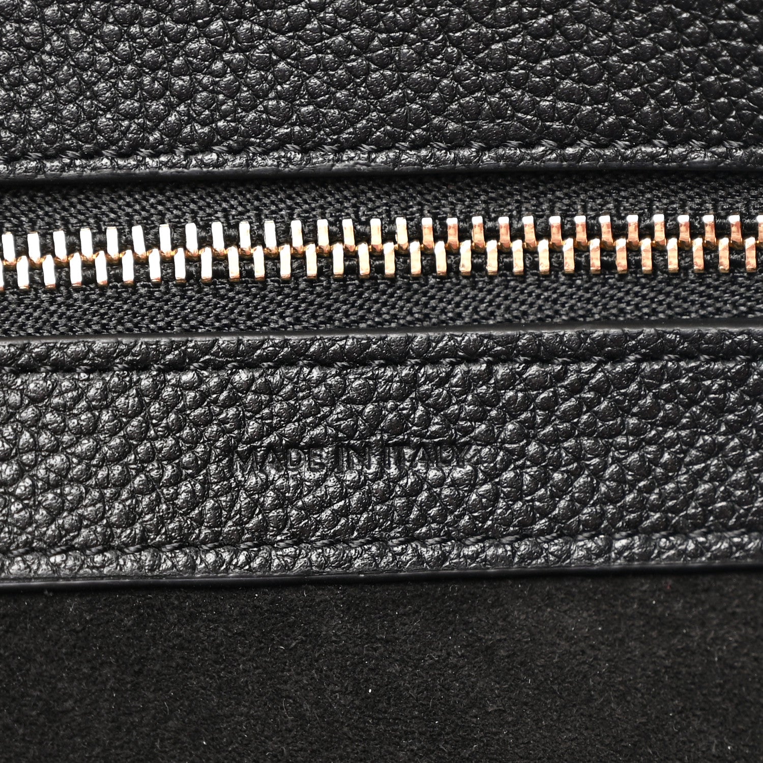 Celine Soft Grained Calfskin Medium Belt Cabas Phantom Black 7 of 10