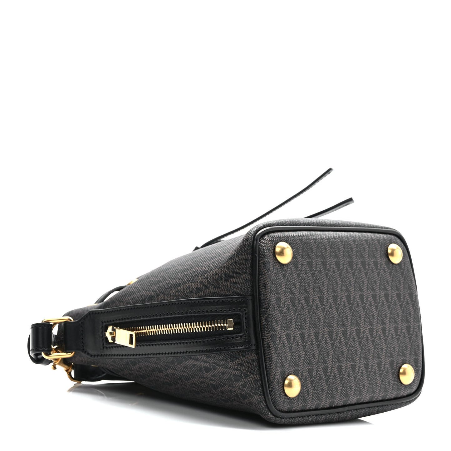 Toile Classic Monogram Emmanuelle Bucket Bag Black