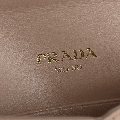 Prada Vitello Move Envelope Wallet Cipria 6 of 9