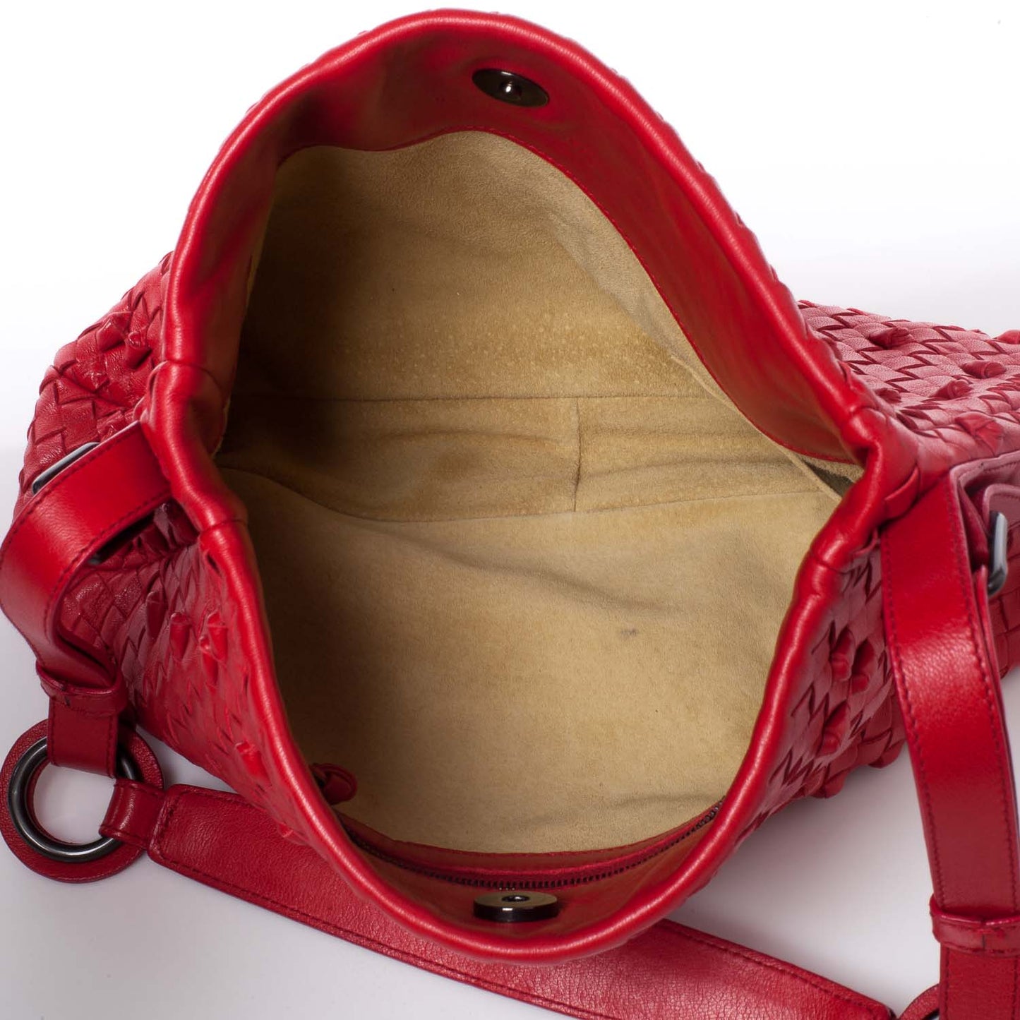 Nappa Intrecciato Naruto Knot Shoulder Bag