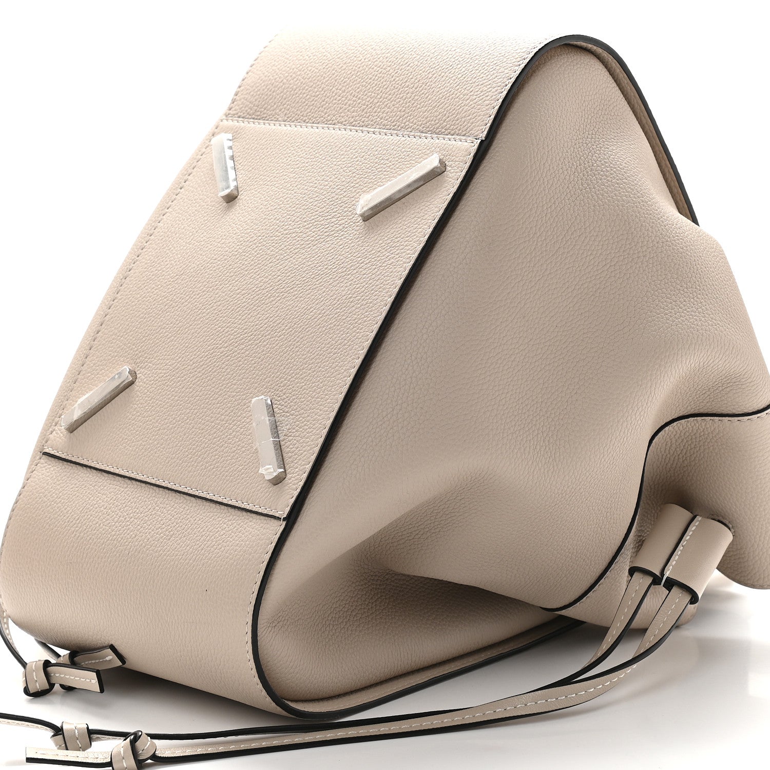 Loewe Calfskin Medium Hammock Shoulder Bag Light Oat 9 of 9