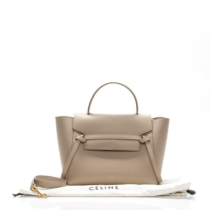Celine Grained Calfskin Mini Belt Bag Light Taupe 9 of 9