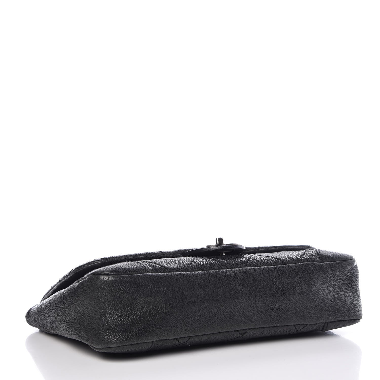 Chanel Caviar Quilted CC Single Flap Black 4 of 13