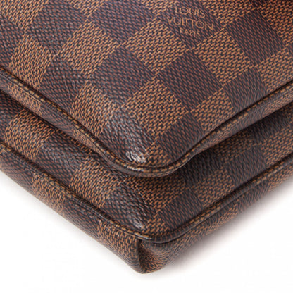 Louis Vuitton Damier Ebene Twice Cherry 5 of 9